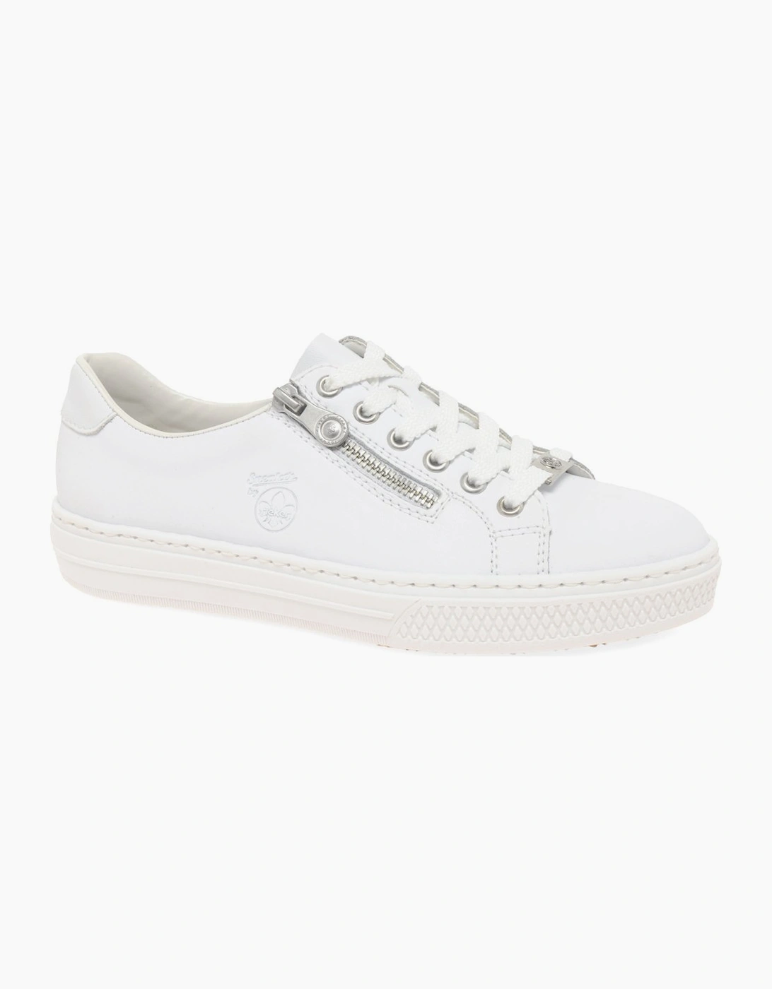 Rieker Women's Newark Womens Trainers - White - Size: 6