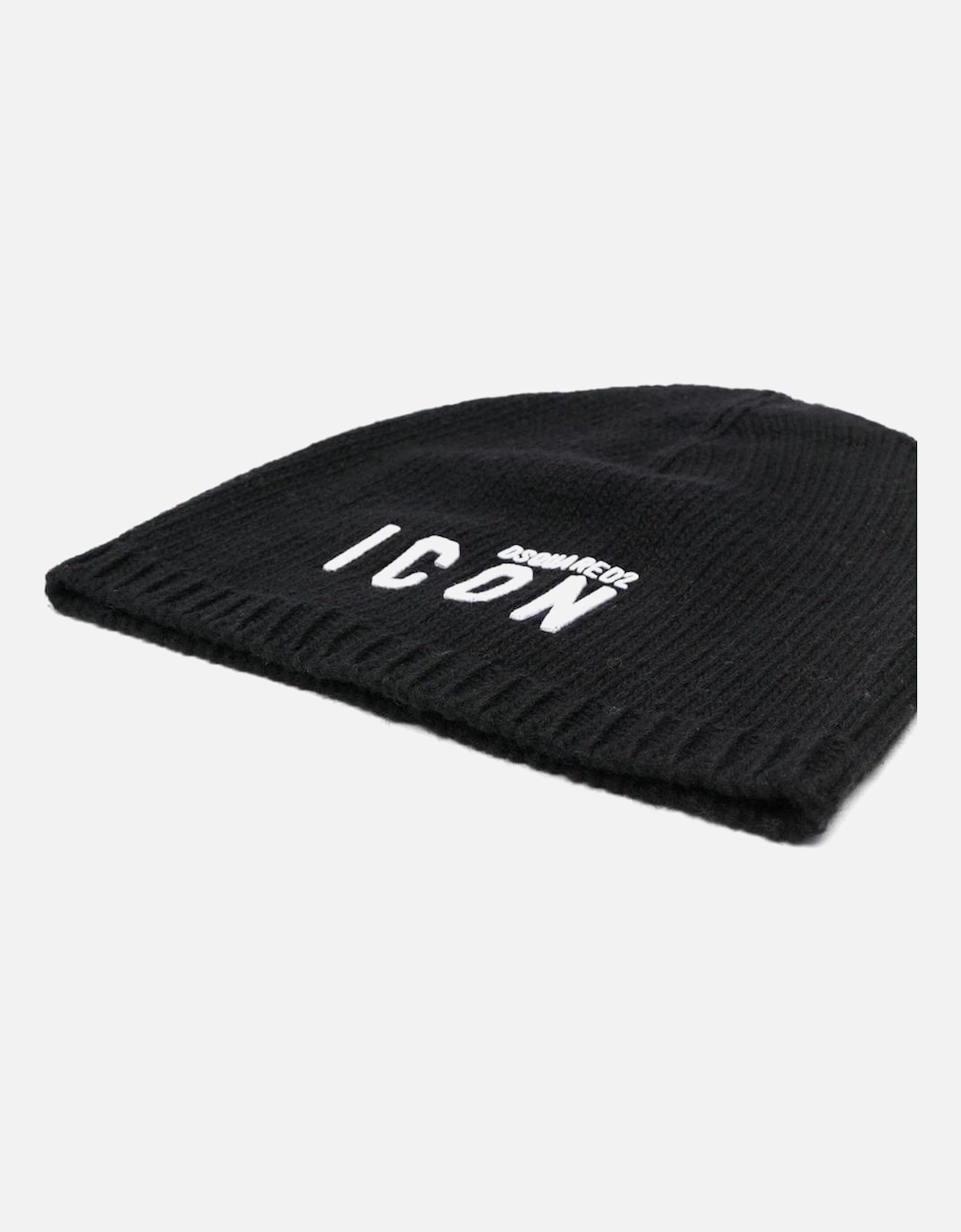 Be Icon Knitted Hat Black