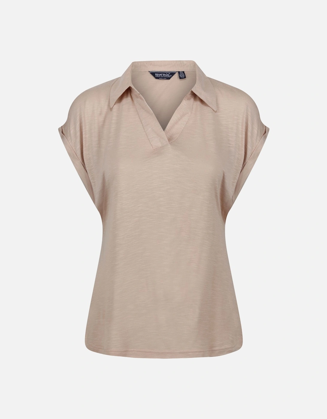 Womens/Ladies Lupine Collared T-Shirt, 6 of 5