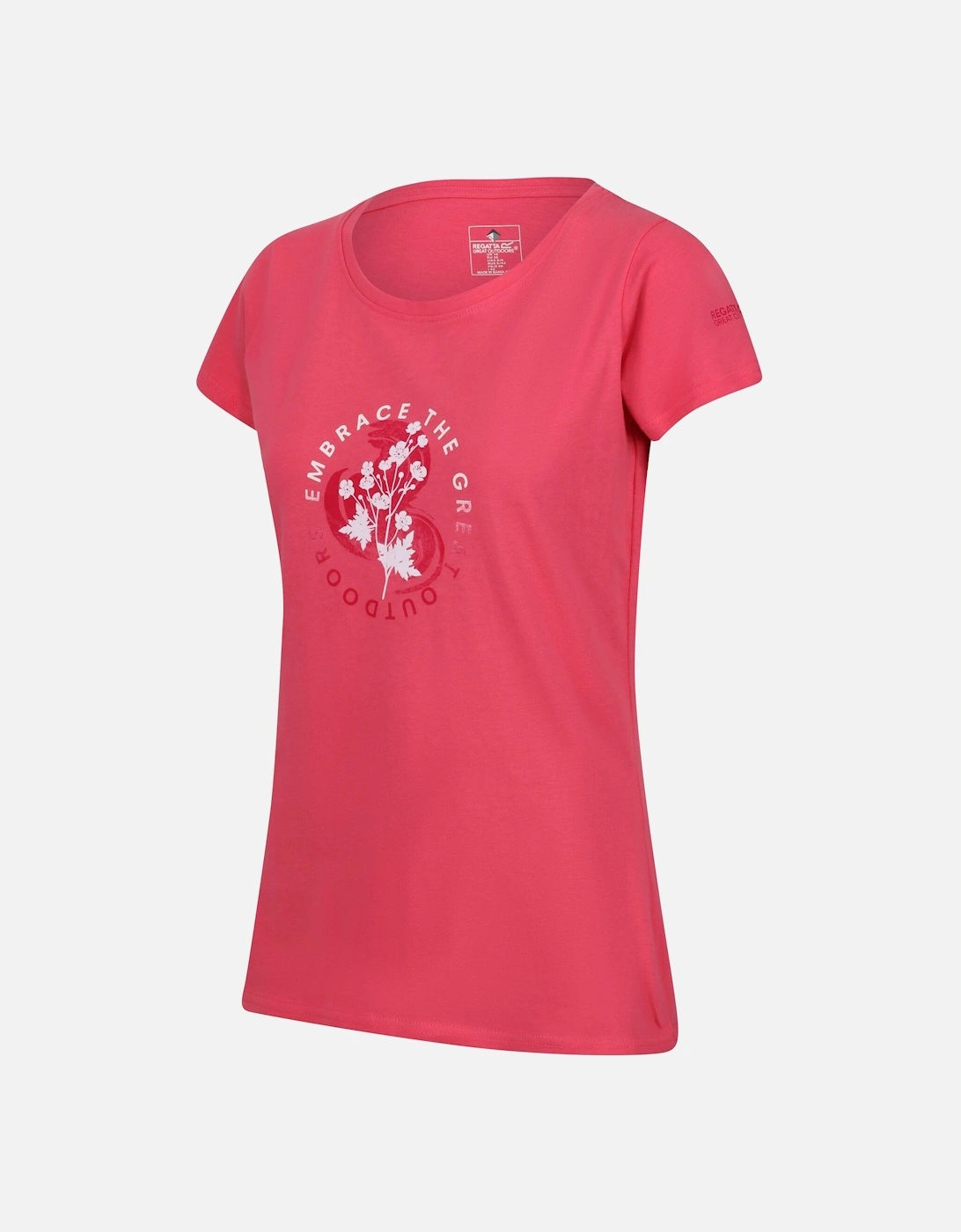 Womens/Ladies Breezed III Flowers T-Shirt