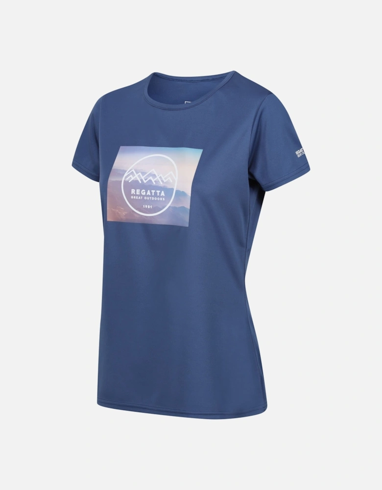 Womens/Ladies Fingal VII Mountain T-Shirt