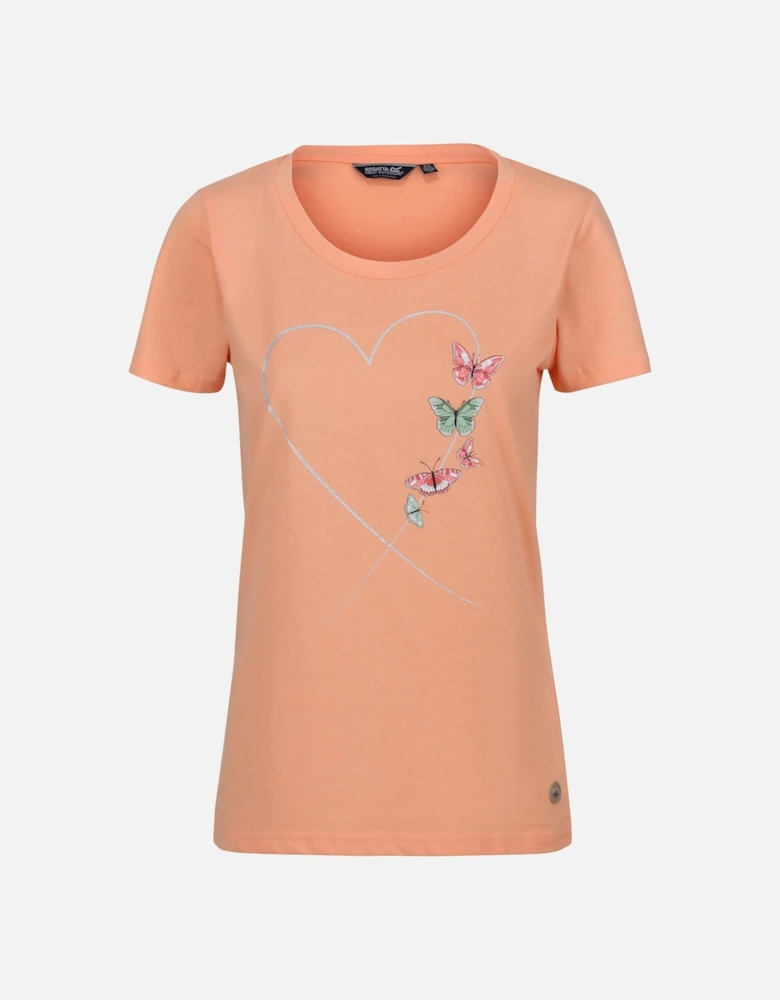 Womens/Ladies Filandra VII Butterflies T-Shirt