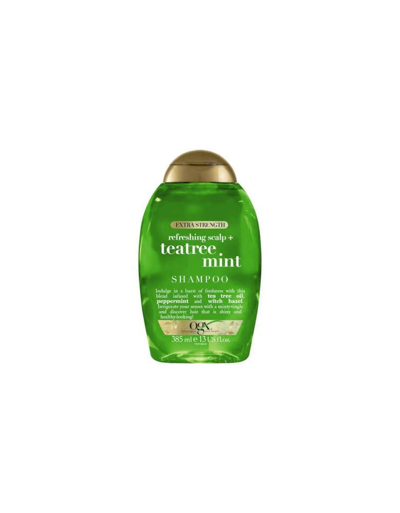 Refreshing Scalp+ Teatree Mint Extra Strength Shampoo 385ml