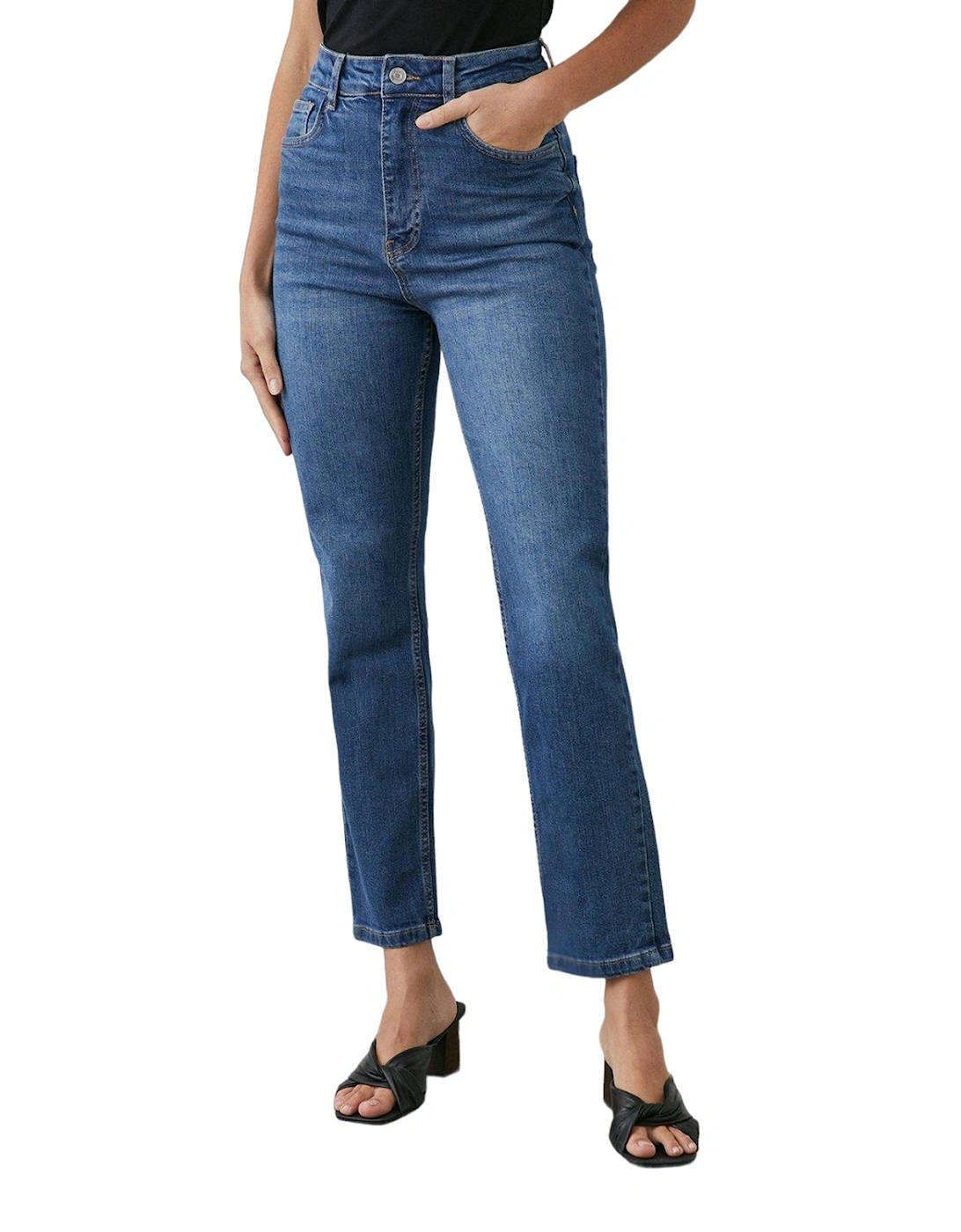 Womens/Ladies Mom Jeans, 5 of 4
