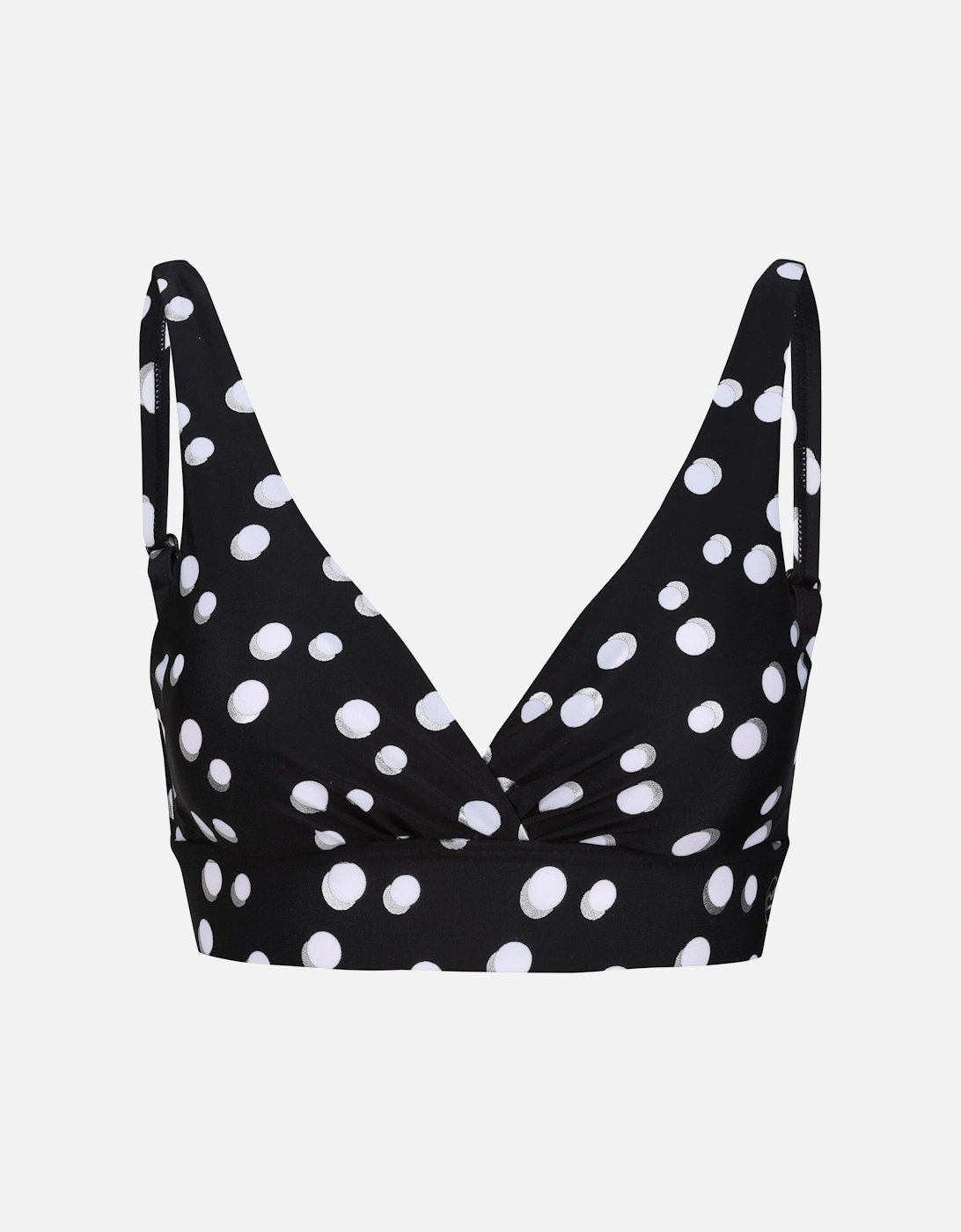 Womens/Ladies Paloma Polka Dot Bikini Top, 6 of 5