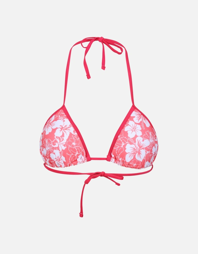 Womens/Ladies Hibiscus Bikini Top