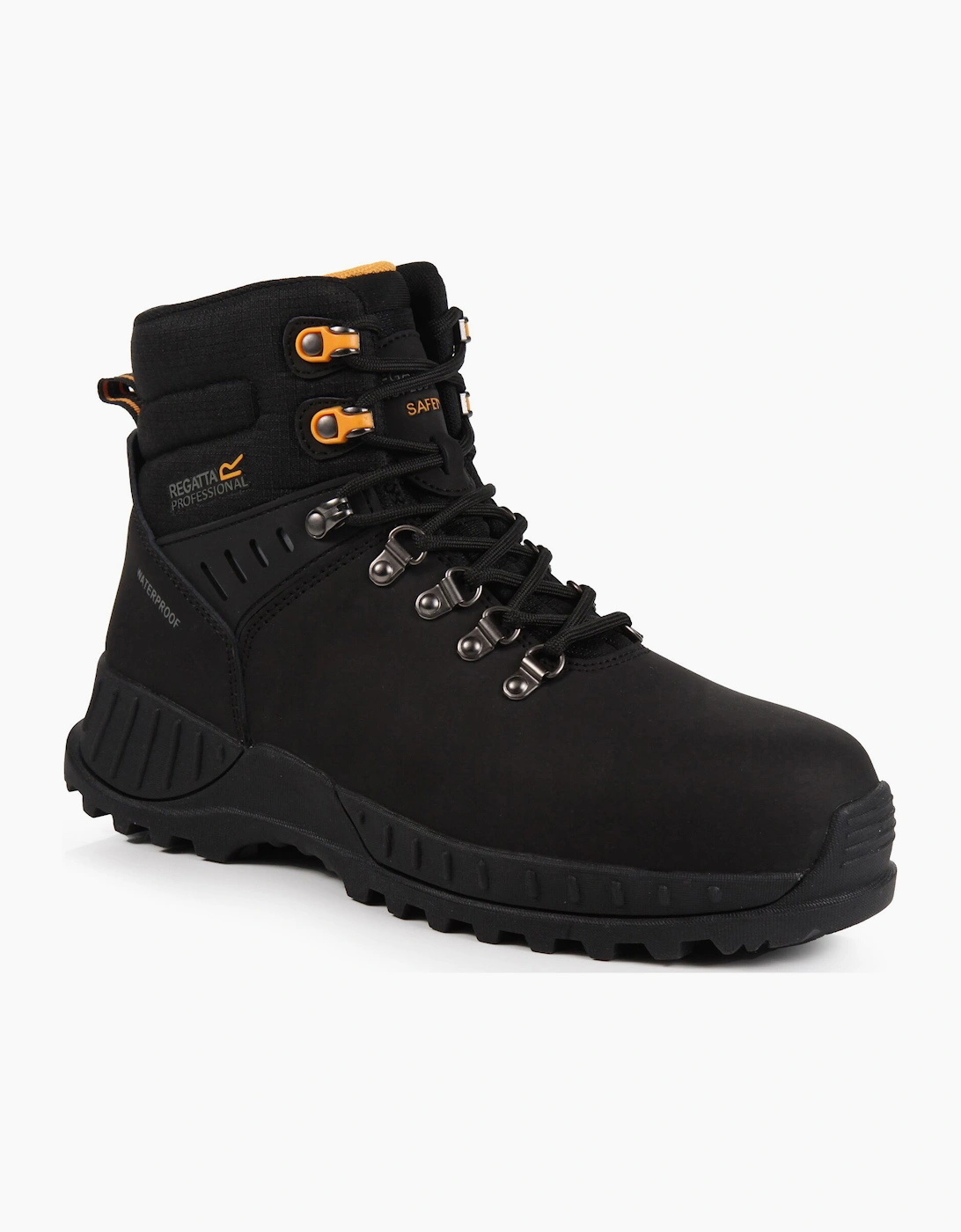 Regatta Men's Black Professional Nubuck Boots - Size: 9.5