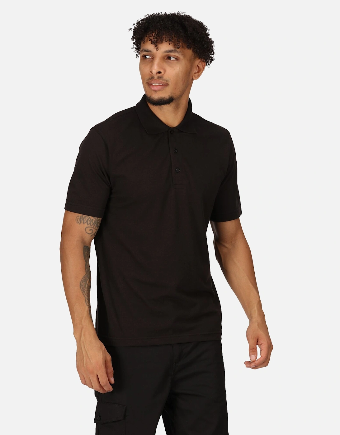 Mens Pro 65/35 Short-Sleeved Polo Shirt