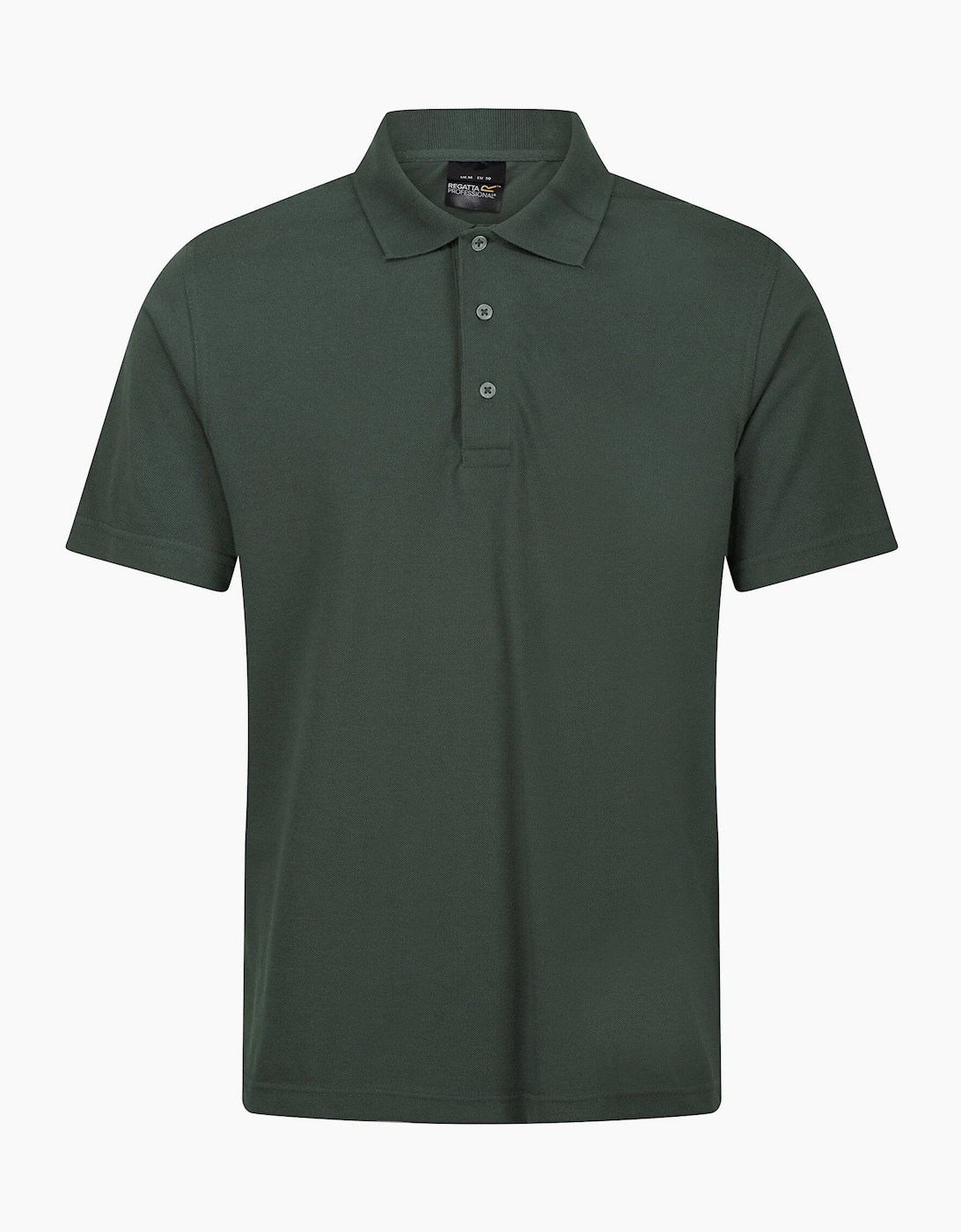 Regatta Men's Green Professional Short-Sleeved Polo Shirt - Size: 42