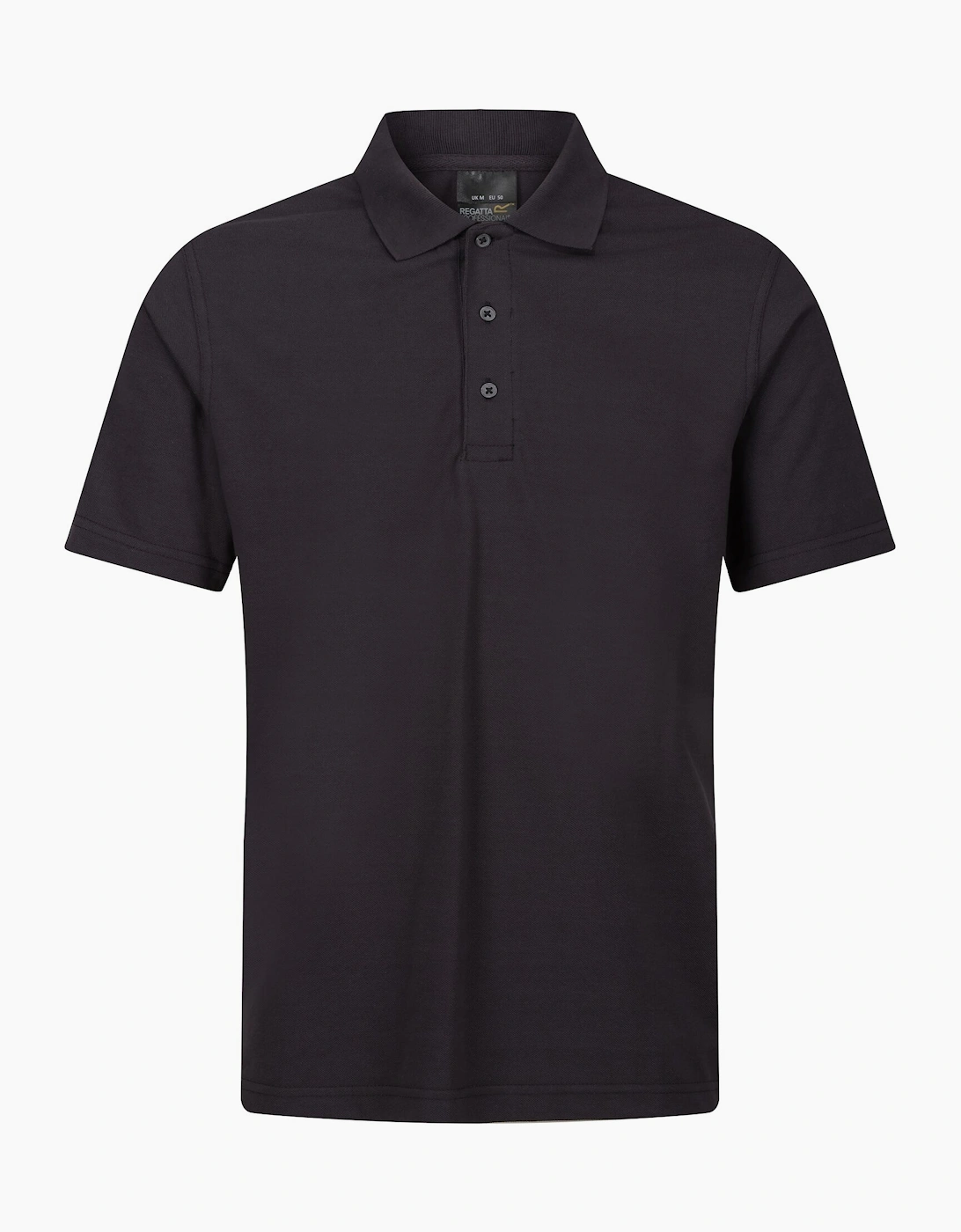 Regatta Men's Grey Professional Short-Sleeved Polo Shirt - Size: 42