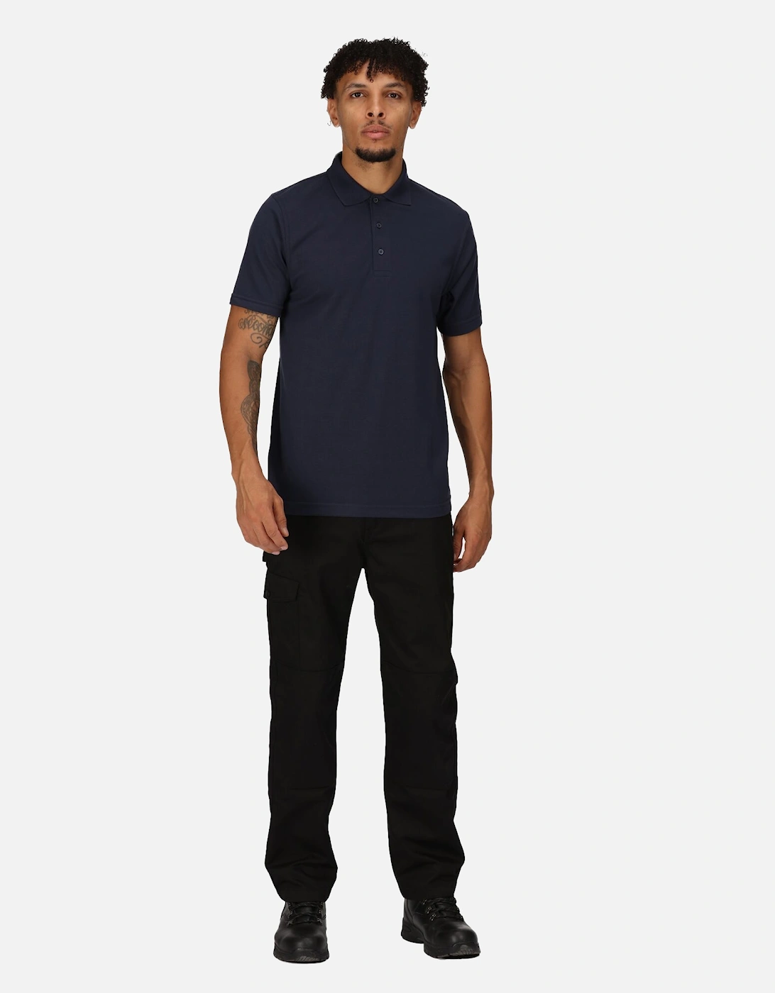 Mens Pro 65/35 Short-Sleeved Polo Shirt