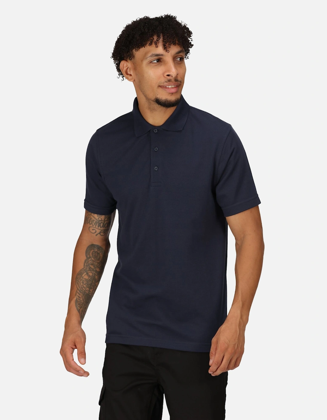 Mens Pro 65/35 Short-Sleeved Polo Shirt