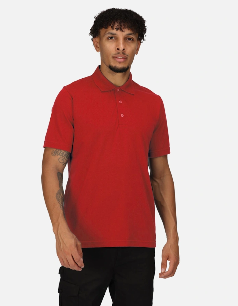 Mens Pro 65/35 Short-Sleeved Polo Shirt