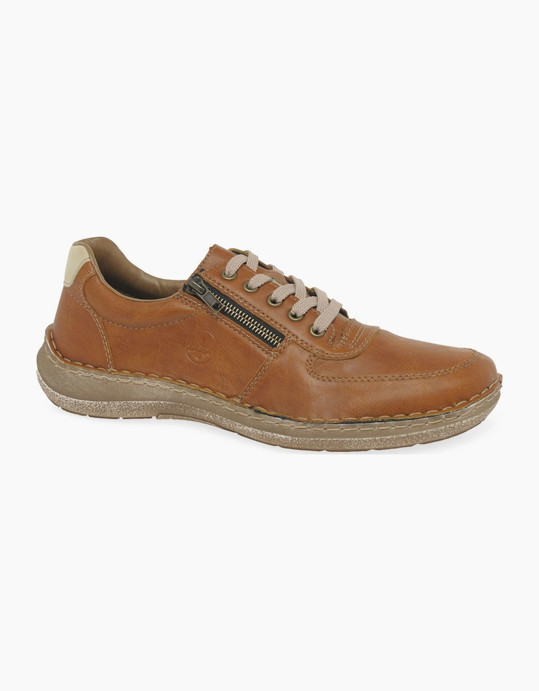 Rieker Men's Brown Dipton Casual Lightweight Trainers  9 Size 9