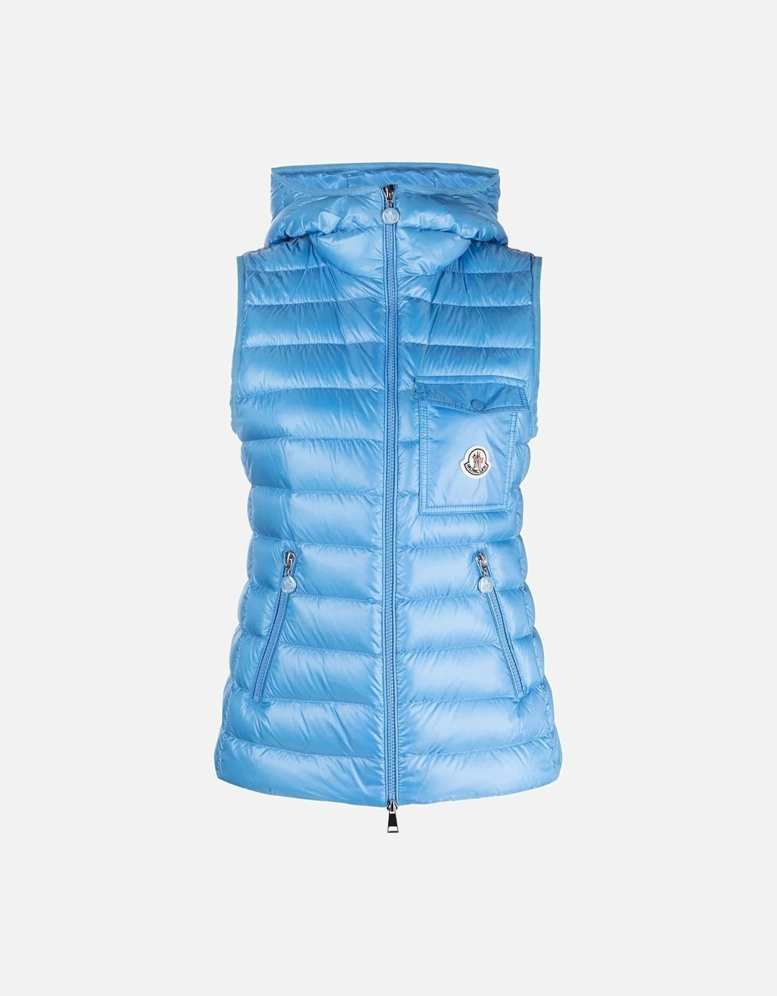 Womens Glygos Gilet Blue, 8 of 7