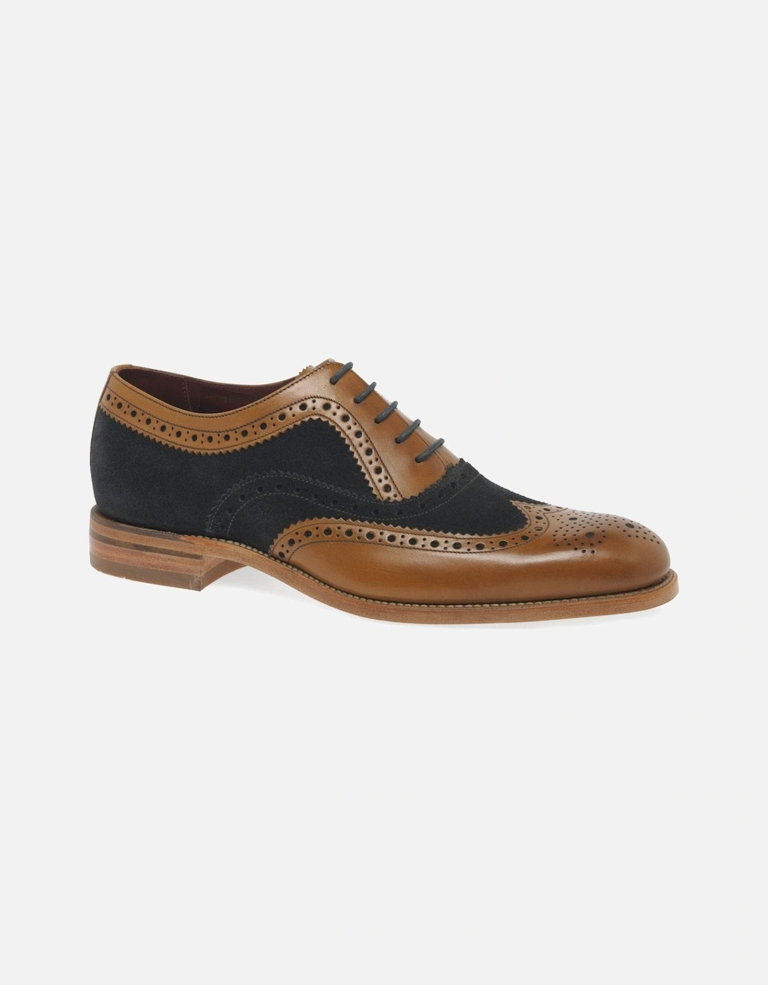 Thompson Mens Formal Lace Up Brogues, 12 of 11