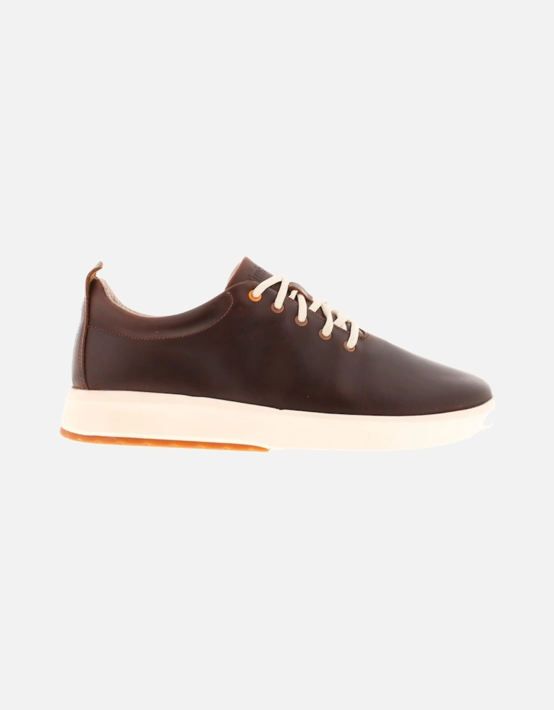 Mens Trainers Truecloud EK Leather brown UK Size