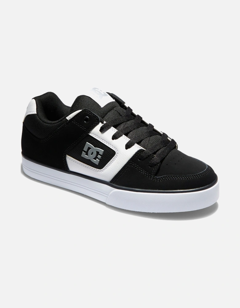 Mens Pure Leather Low Rise Trainers