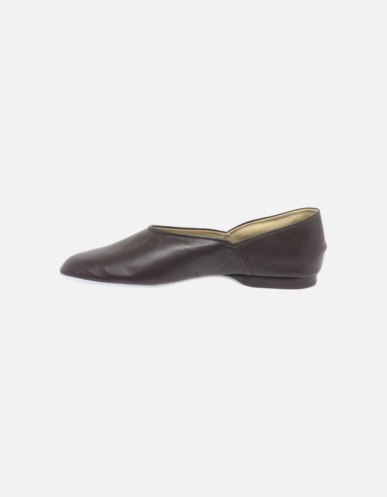 Grecian Mens Leather Slippers
