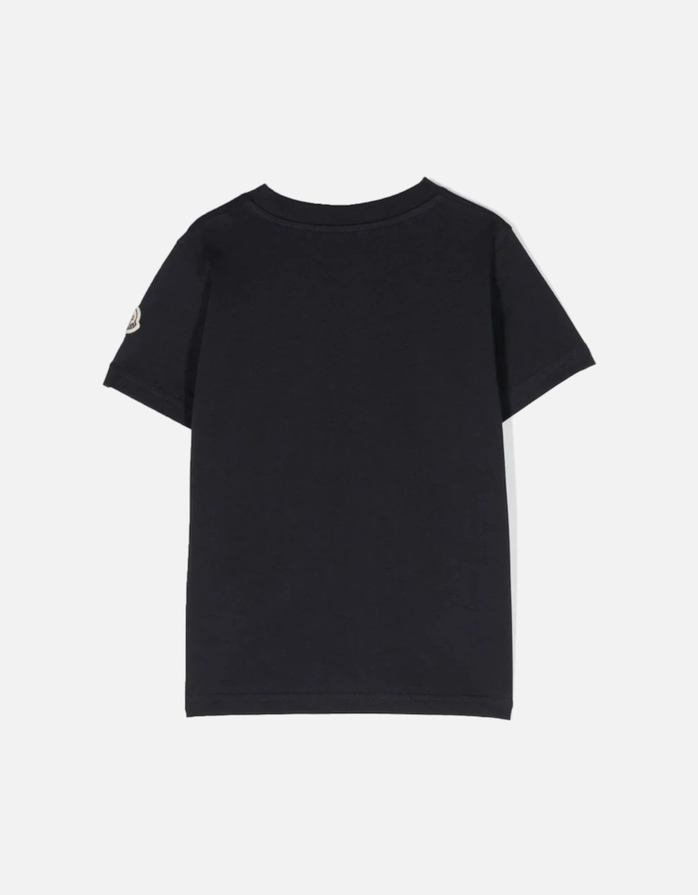 Kids Oversize Logo T-shirt Navy