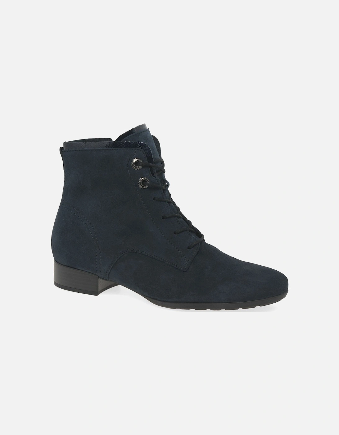 Gabor Women's Black Boat Ankle Boots - : Size 2.5