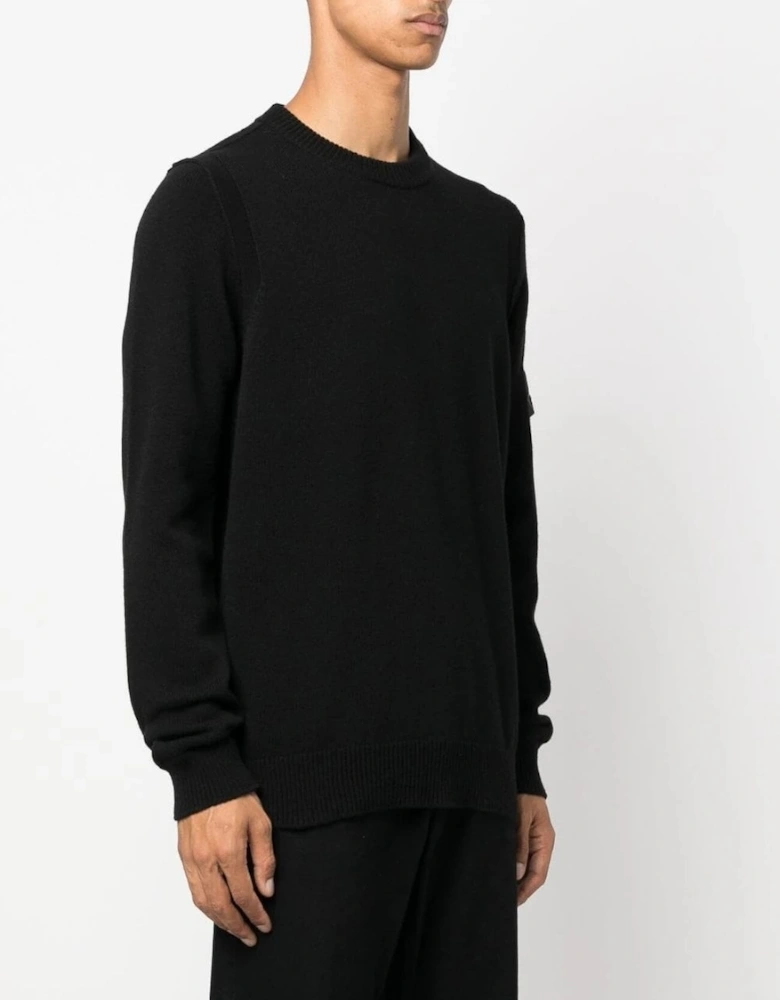 Classic Lambswool Sweater Black