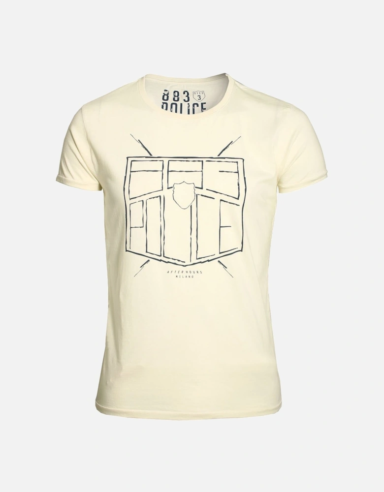Antonio T-Shirt | Seapine Green & Off White