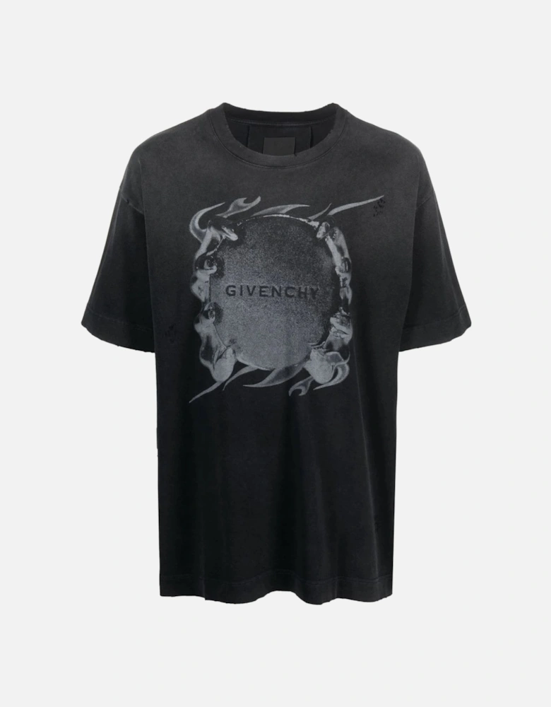 Cotton Printed T-shirt Black