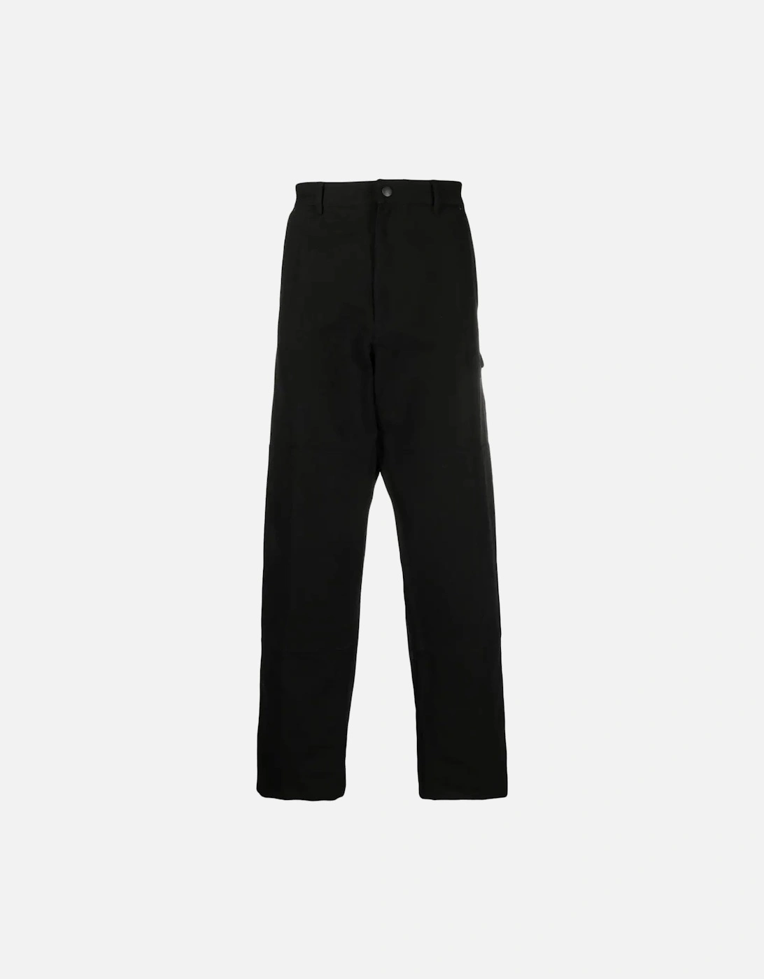 Cotton Tapered Trousers Black, 6 of 5