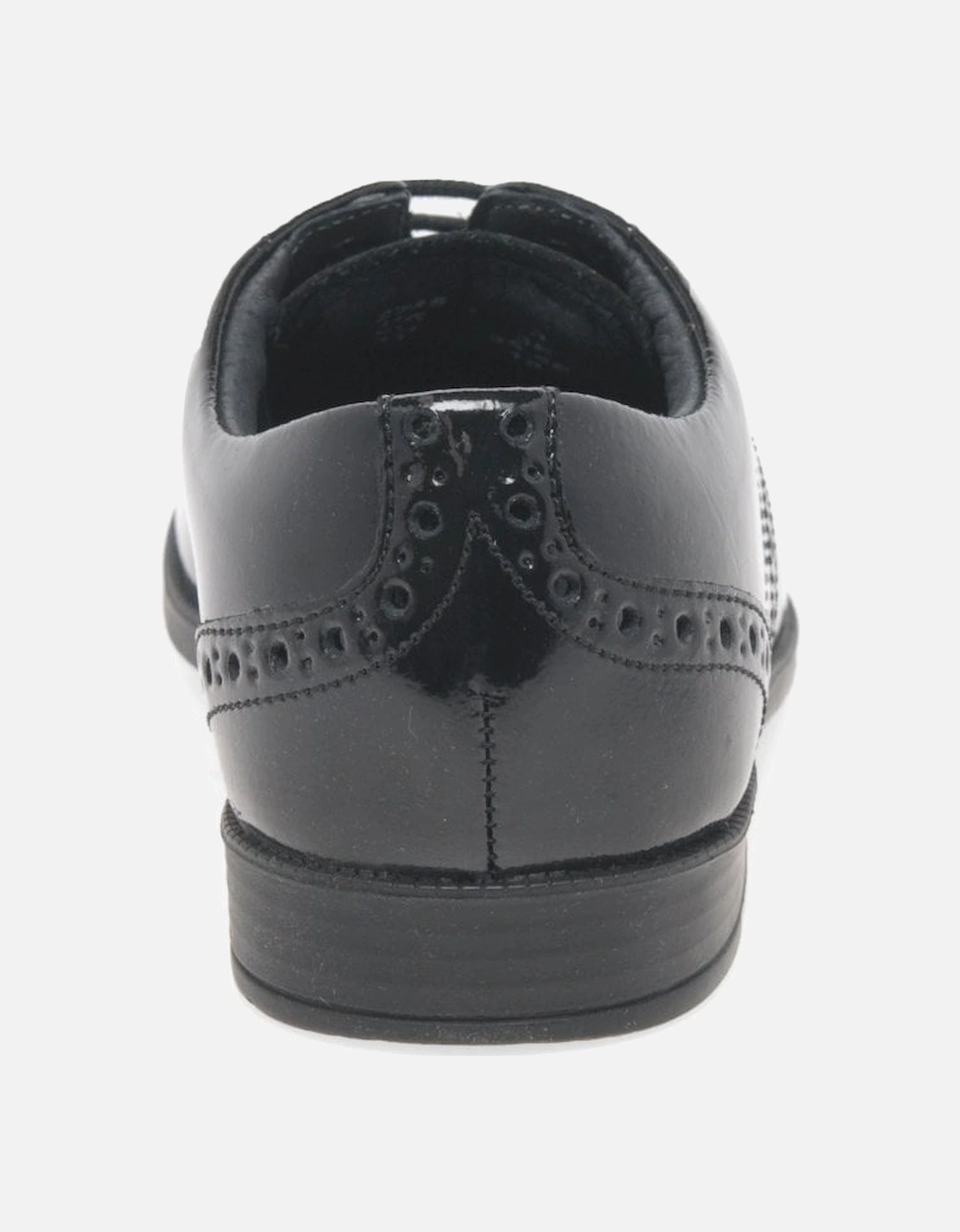 Brogue Pri Kids School Shoes