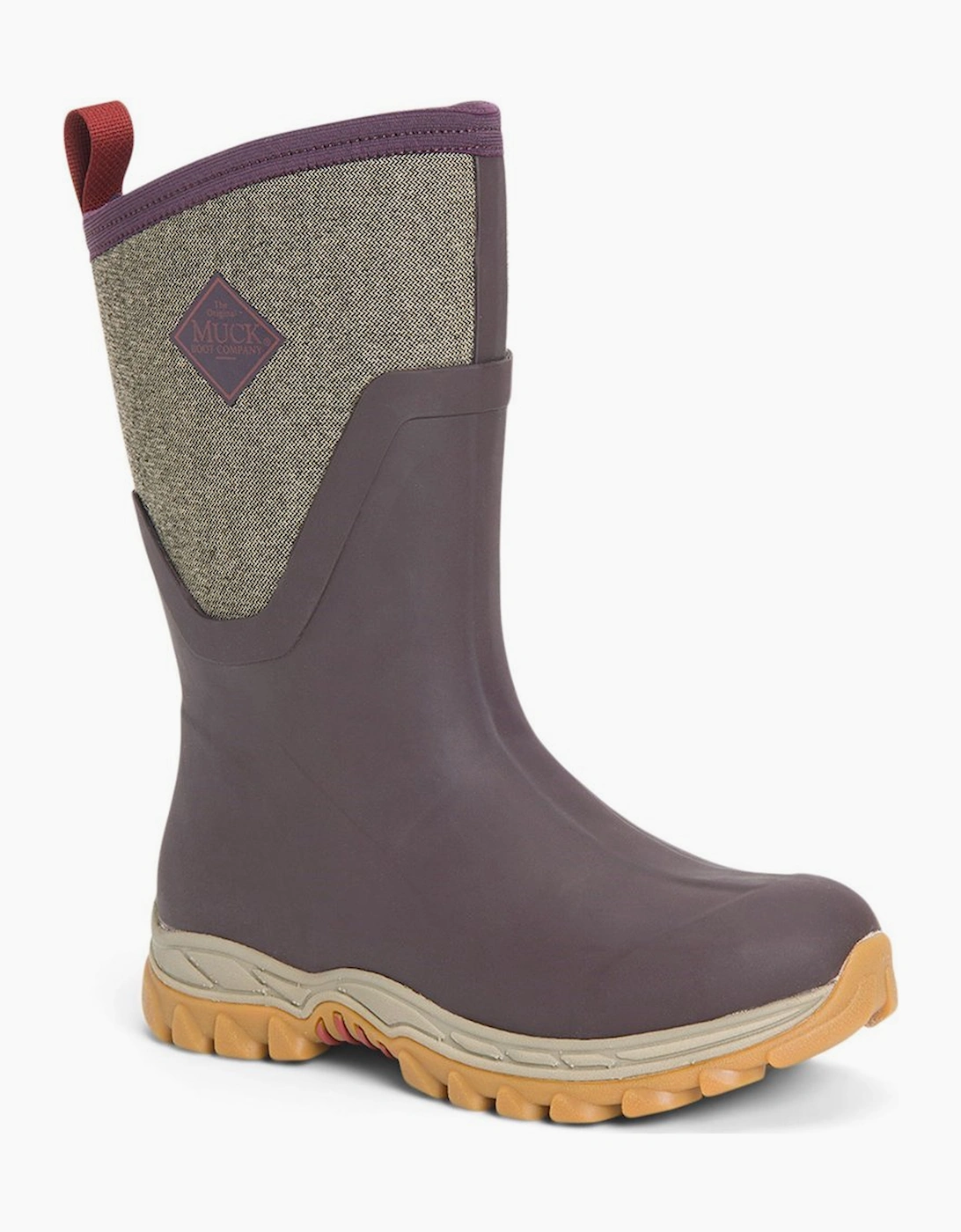 Muck Boot Women's Arctic Sport Mid Womens Wellingtons - Red - Size: 4