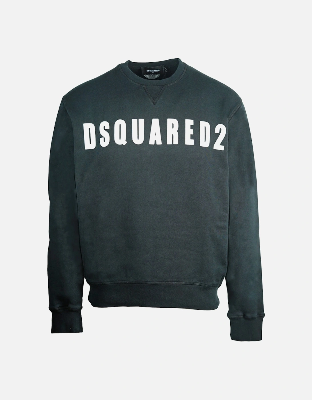 Large Logo Print Black Jumper, 3 of 2