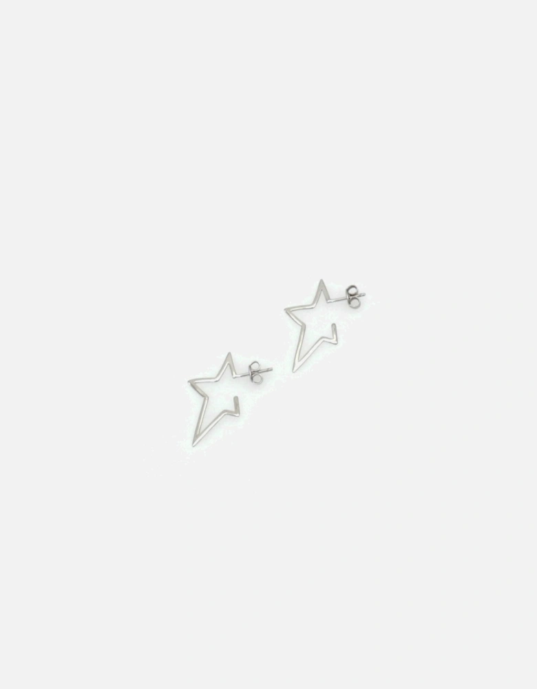 Star Silver Earrings