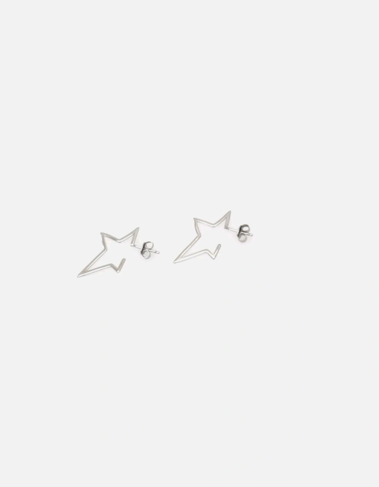 Star Silver Earrings