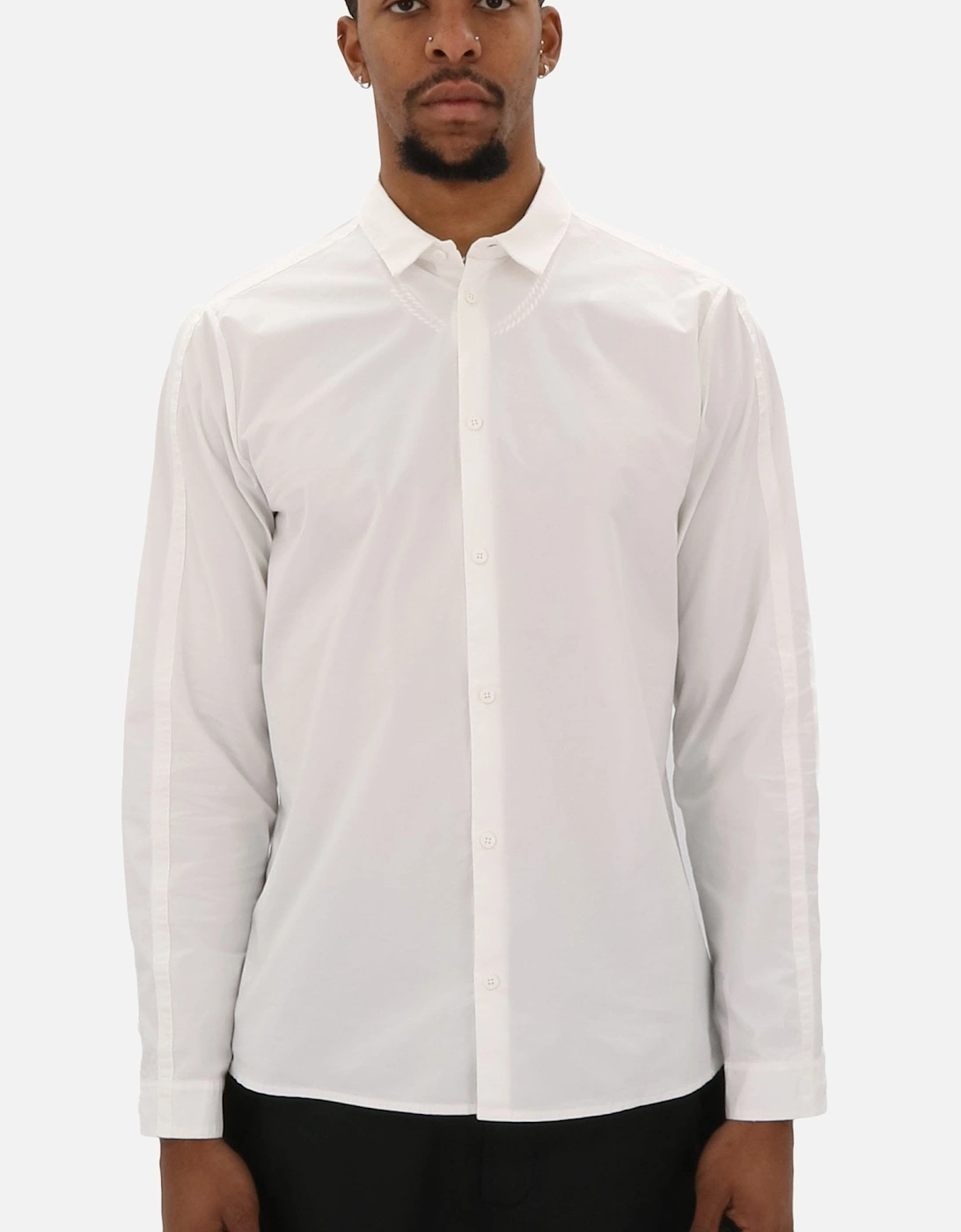 Stretch Cotton White Shirt, 5 of 4