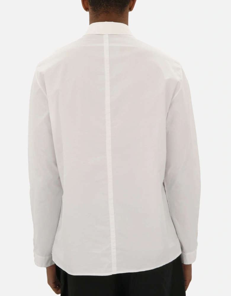 Stretch Cotton White Shirt