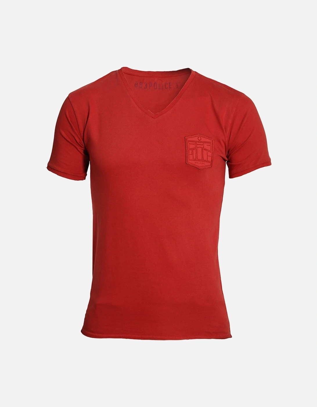 Showtek T-Shirt | Bossa Red & Mustard, 4 of 3