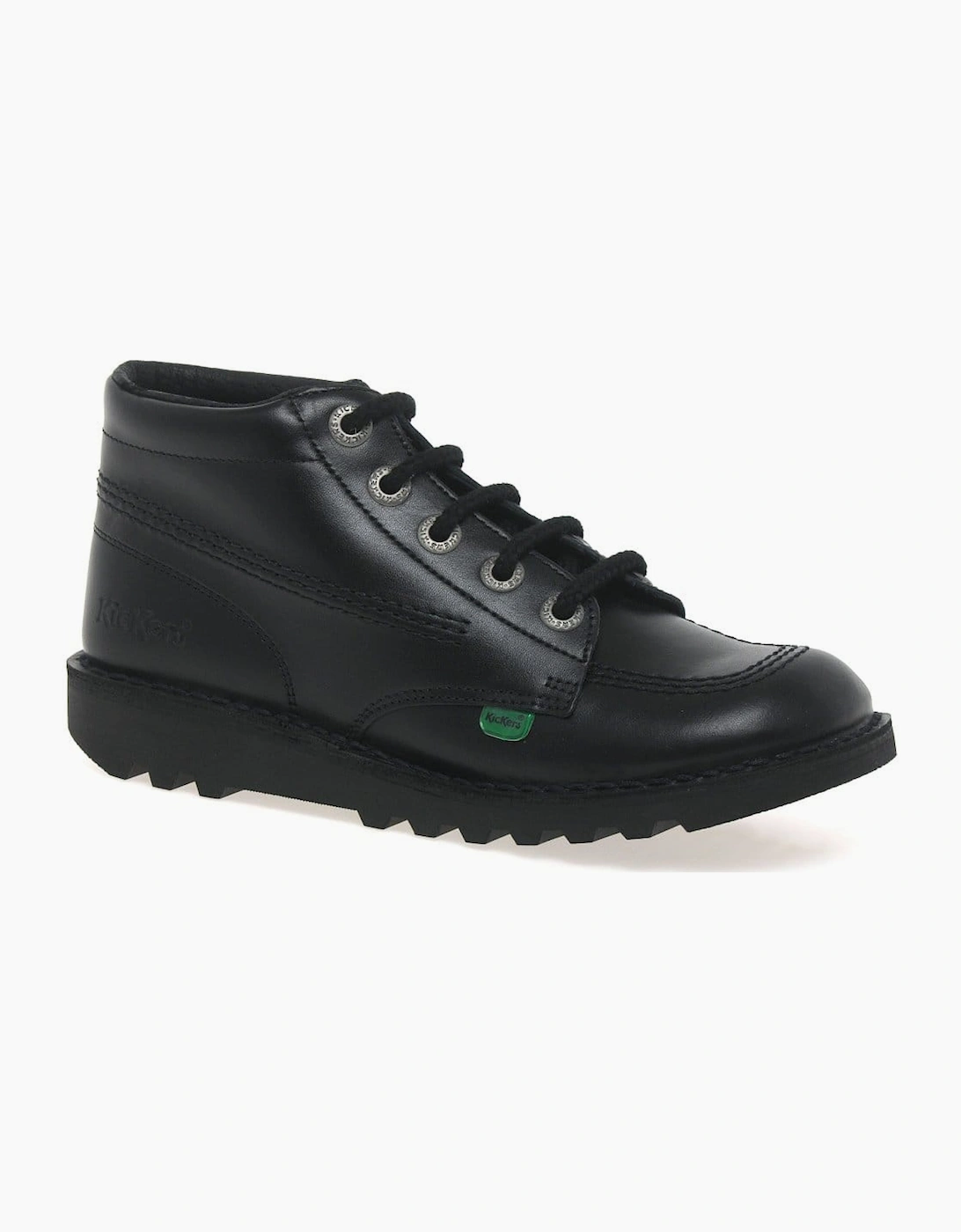 Kickers Girls Black 'S Chi Senior Boots  F (Standard)/4 (Older) Junior 4/37 Kids