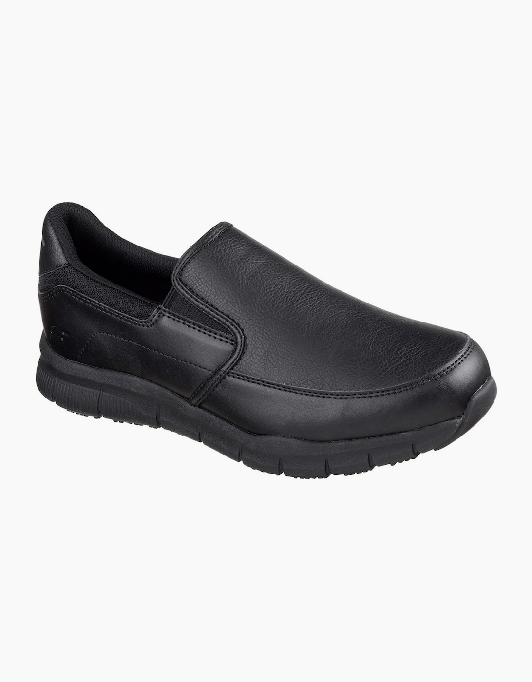 Skechers Men's Black Nampa Groton Casual Slip On Shoes - Size: 9