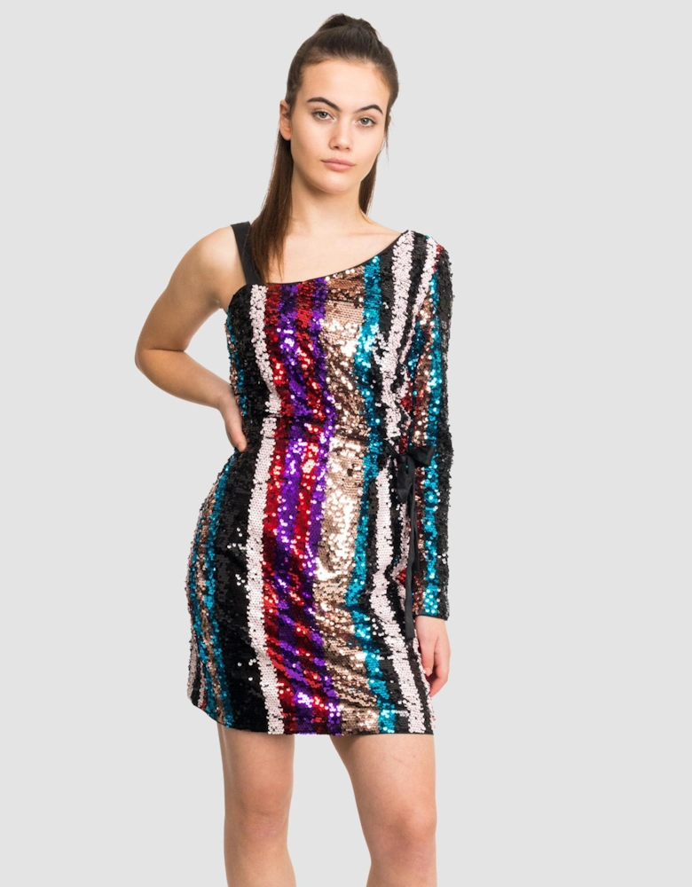 Womens Sequin Party Dress