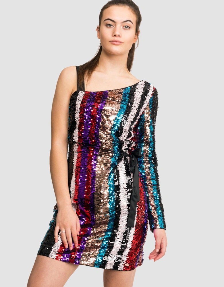 Womens Sequin Party Dress