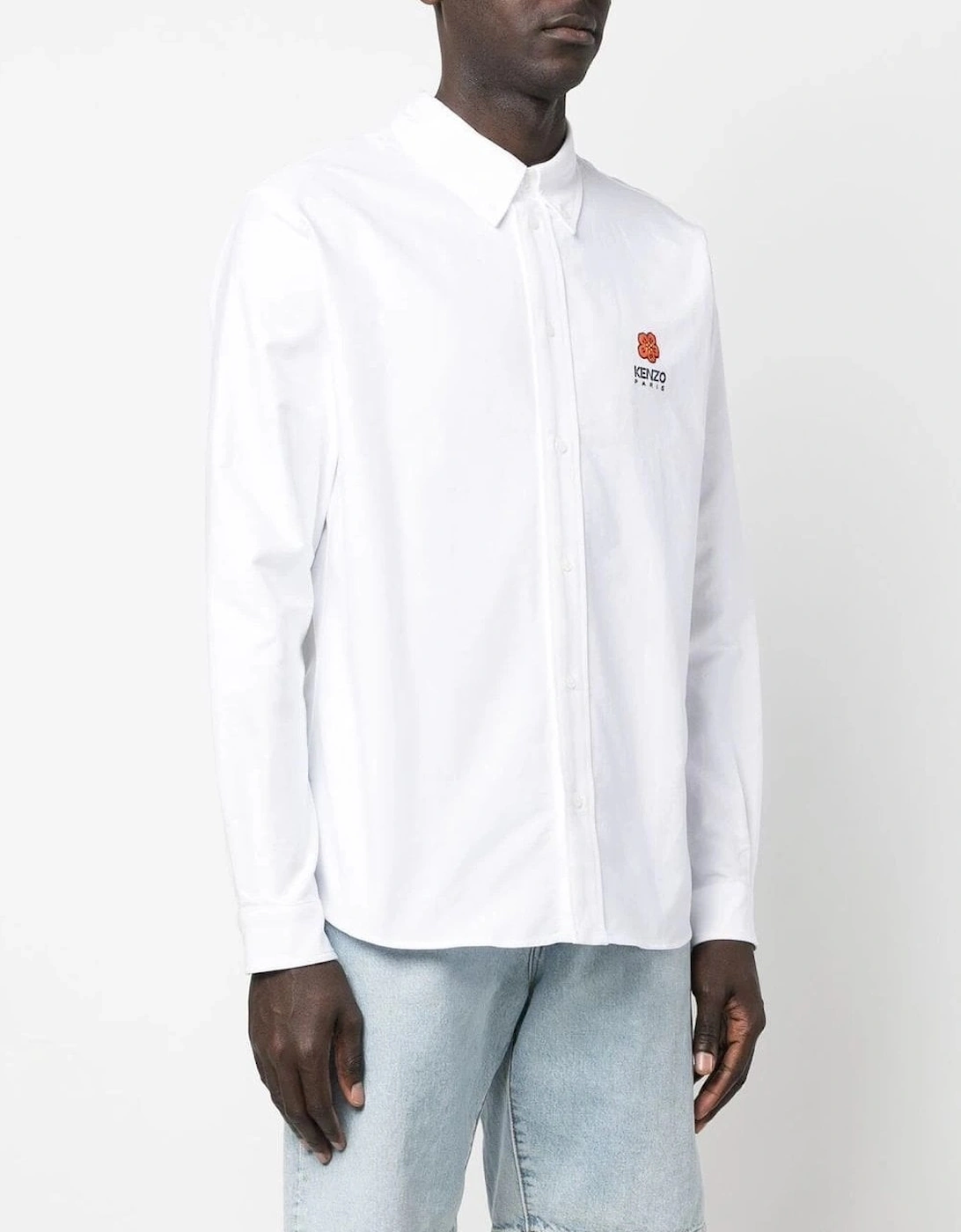 Boke Crest Oxford Shirt White