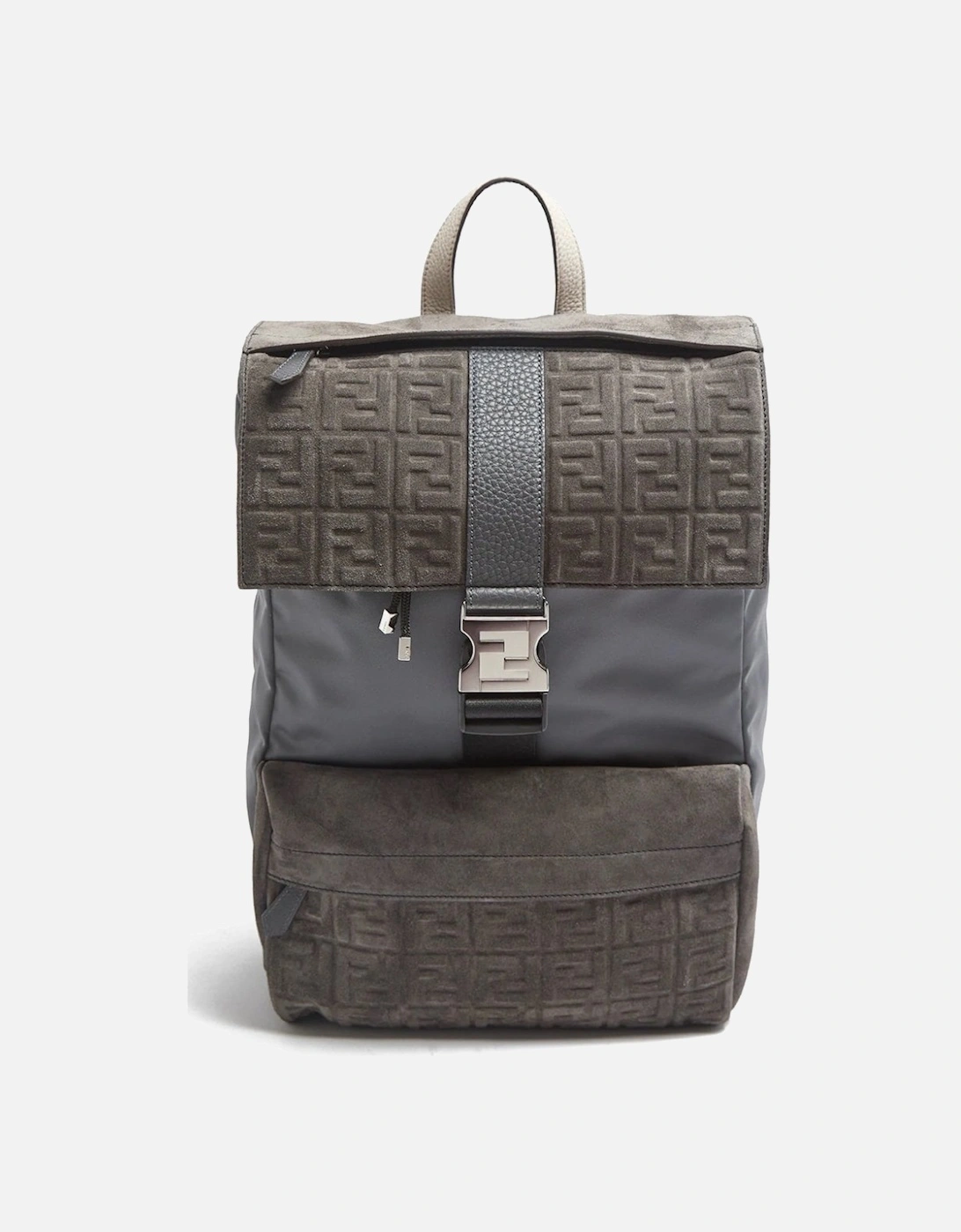 Fendi Men's FF Backpack - Brown - Size: 0