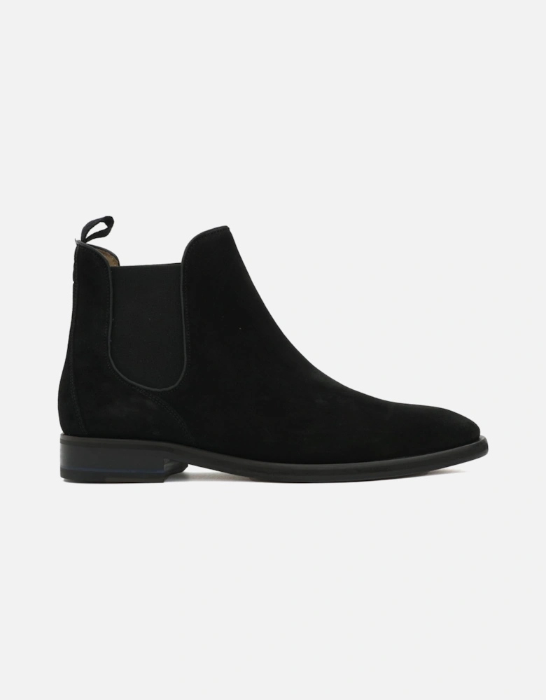 Allegro Suede Chelsea Black Boot