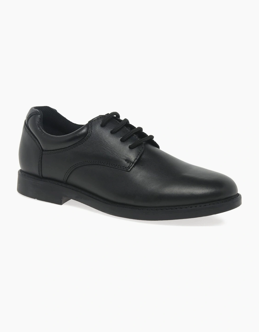 Hush Puppies Boys Black 'S Tim Senior Oxford School Shoes  4.5 (Older) Junior Size 4.5 Kids