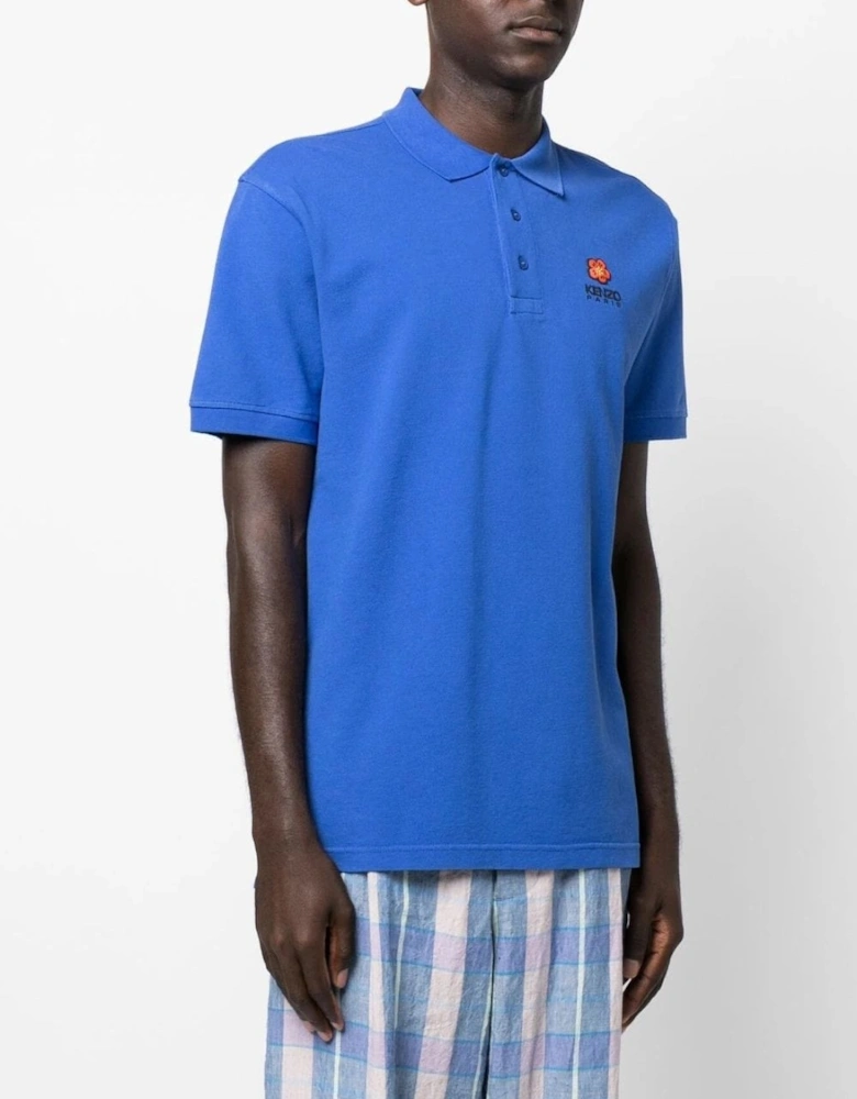 Boke Flower Crest Polo Blue