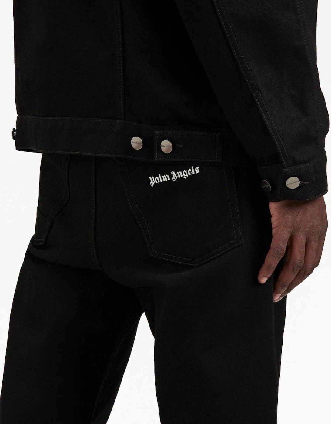 Logo BW Loose 5 Pocket Jeans Black