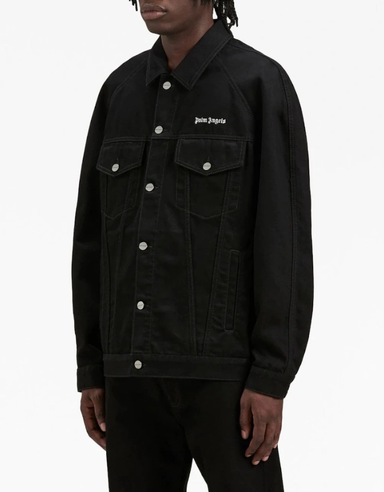 BW Logo Denim Jacket Black