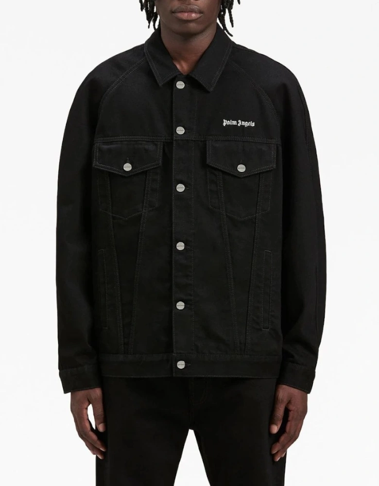 BW Logo Denim Jacket Black