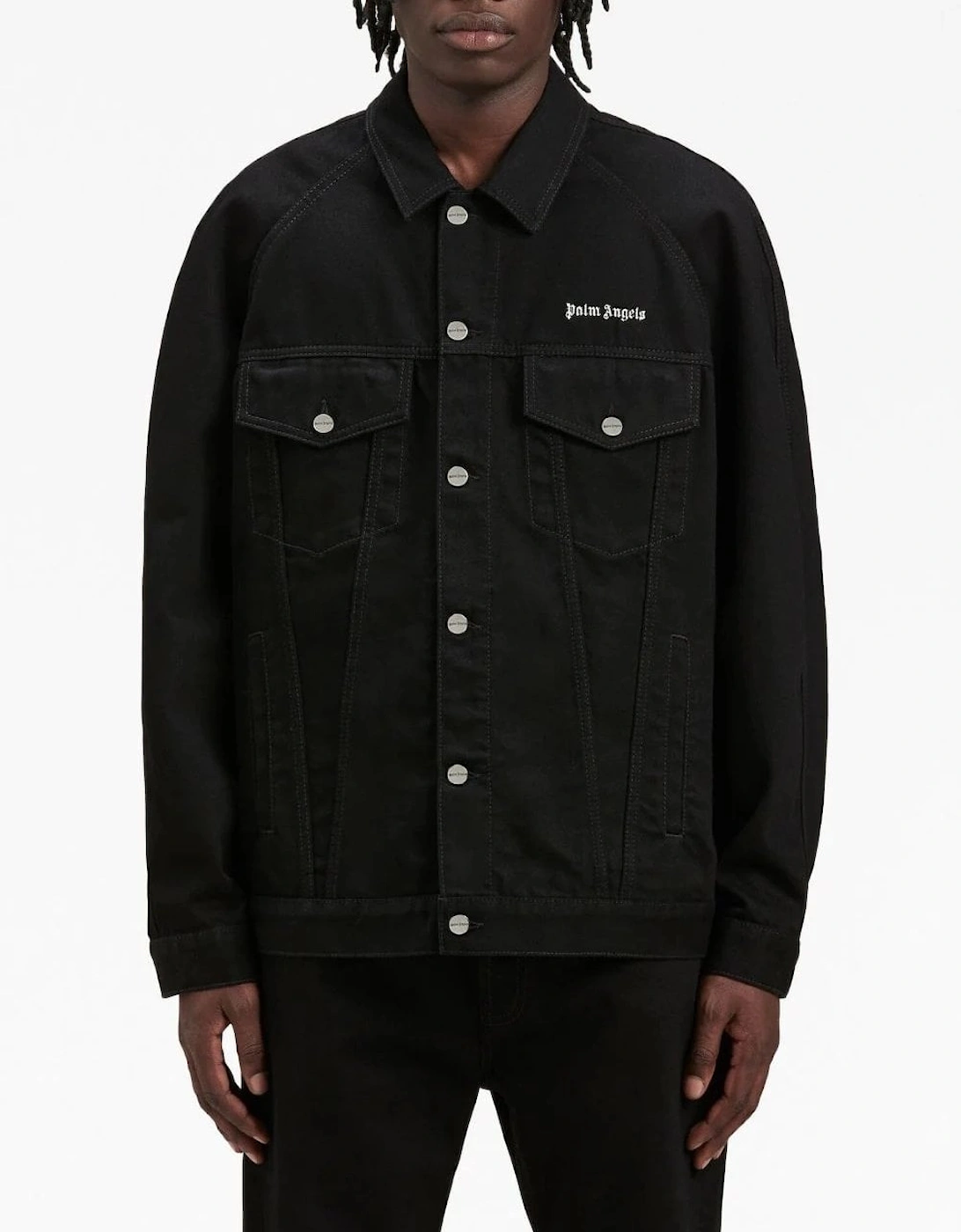 BW Logo Denim Jacket Black